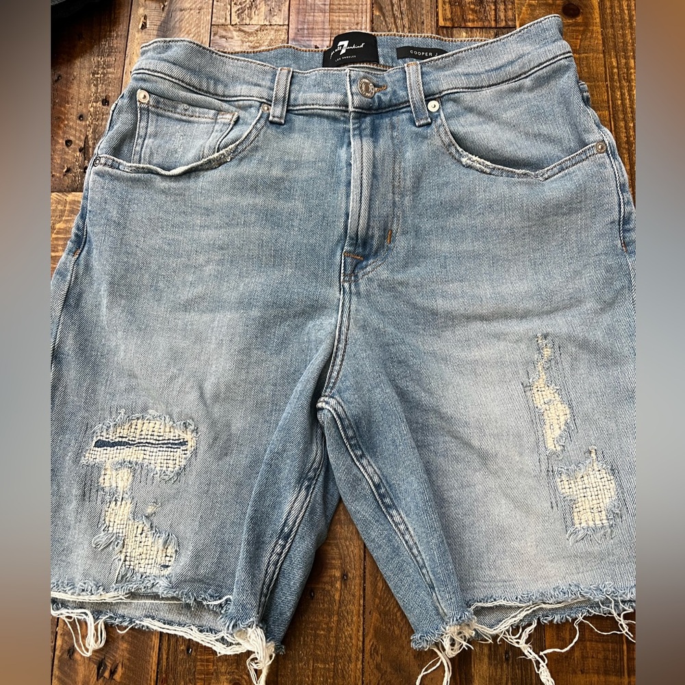 7 For All Mankind Cooper J My Way Short